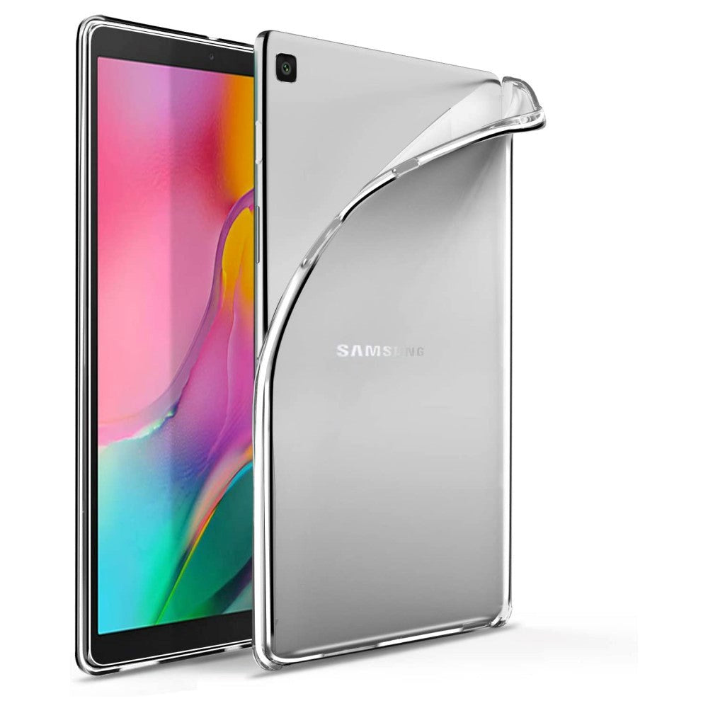 Samsung Galaxy Tab A7 10.4" (2022 - 2020) Fleksibelt Deksel - Gjennomsiktig