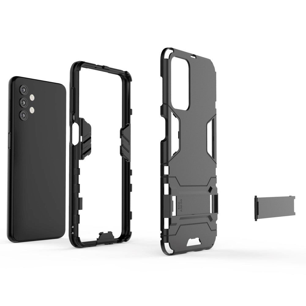 Samsung Galaxy A32 5G HåndverkerDeksel m. Kickstand - Sort