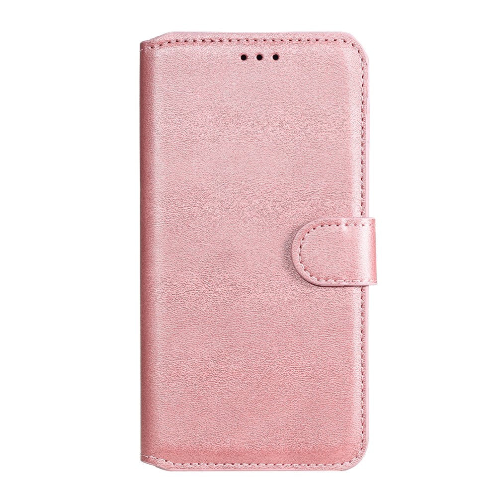 Samsung Galaxy A52s (5G) / A52 (4G / 5G) Kunst Skinn Flip Deksel med Kortholder - Rose gold