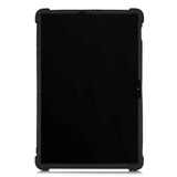 Samsung Galaxy Tab S8 / S7 Silikon Deksel m. Stativ - Svart