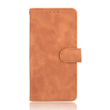 EIDERWOOD Samsung Galaxy A22 (4G) Kunstskinn Flip Deksel m. Kortholder & Ståfunksjon - Brun