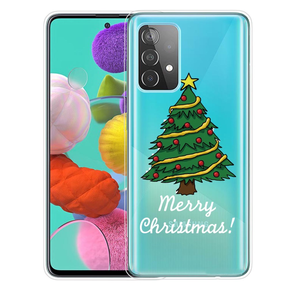 Samsung Galaxy A32 (4G) TPU Plast Jul Deksel - Merry Christmas - Juletre