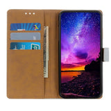 Samsung Galaxy M52 (5G) Folio PU Skinn Flip Deksel med Lommebok - Svart