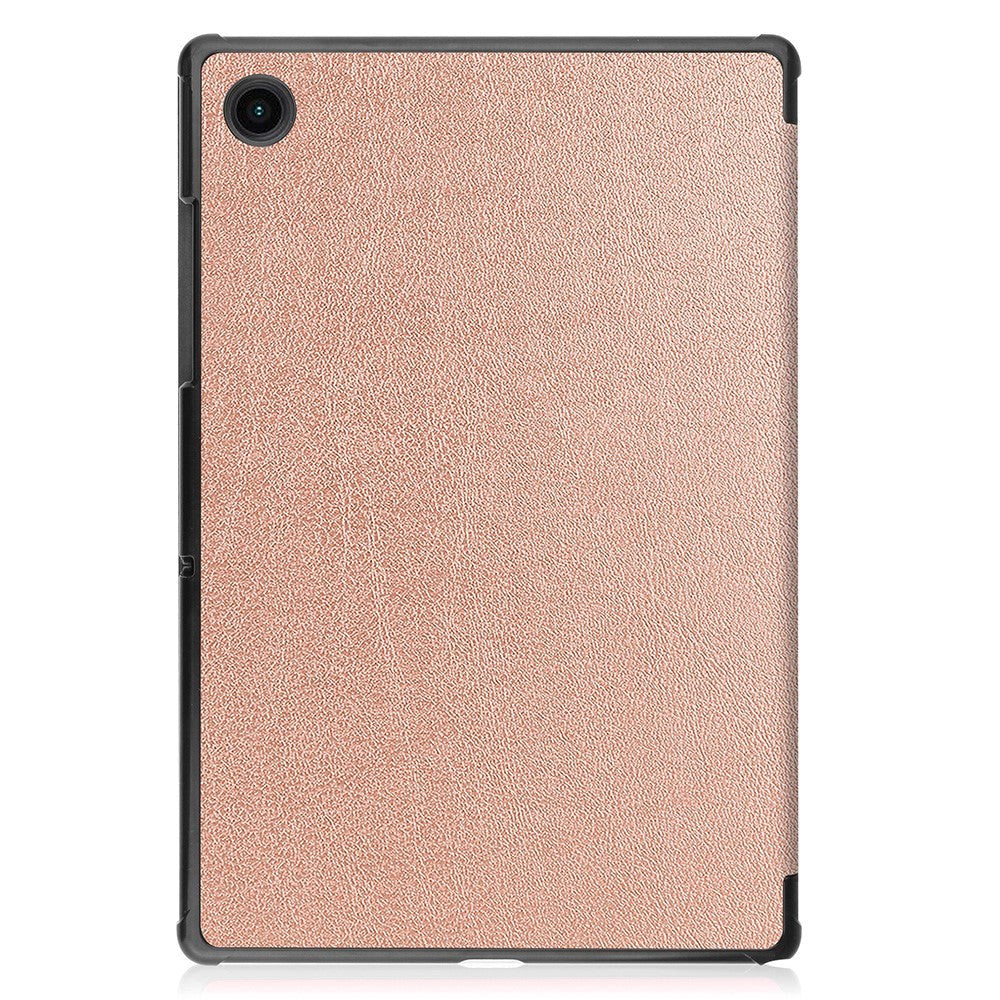 Samsung Galaxy Tab A8 10.5" Flip-deksel med Tri-fold - Rose Gold