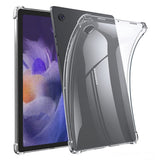 Samsung Galaxy Tab A8 10.5" (2021) Fleksibelt TPU Plastbakdeksel - Gjennomsiktig