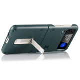 EIDERWOOD Samsung Galaxy Z Flip3 (5G) Hard Plast Deksel m. Kickstand - Grønn