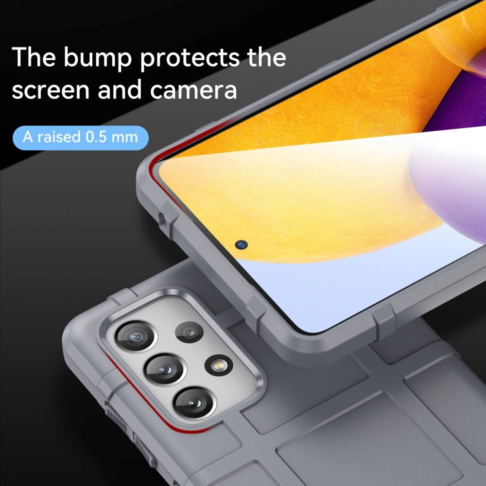 Samsung Galaxy A73 (5G) Rugged Shield Håndverker Deksel - Grå