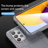 Samsung Galaxy A73 (5G) Rugged Shield Håndverker Deksel - Grå