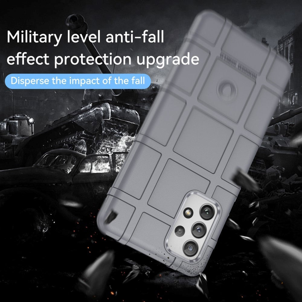 Samsung Galaxy A73 (5G) Rugged Shield Håndverker Deksel - Grå