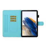 Samsung Galaxy Tab A8 10.5" (2021) Flip Deksel I Kunstskinn med Stativfunksjon Og Kortholder - Galaxy