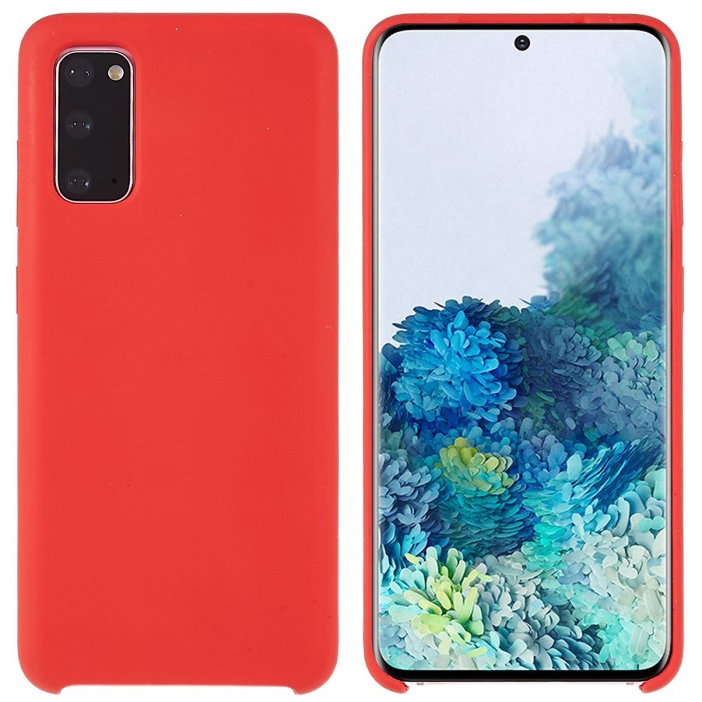 EIDERWOOD Samsung Galaxy S20 Fôret Silikon Deksel - Rød