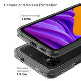 Samsung Galaxy Xcover 6 Pro Shock-Proof Hybrid Plast Deksel - Gjennomsiktig