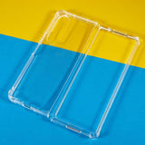 EIDERWOOD Samsung Galaxy Z Fold3 (5G) Plast Deksel m. Støtdempende Hjørner - Gjennomsiktig