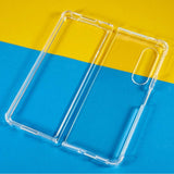 EIDERWOOD Samsung Galaxy Z Fold3 (5G) Plast Deksel m. Støtdempende Hjørner - Gjennomsiktig