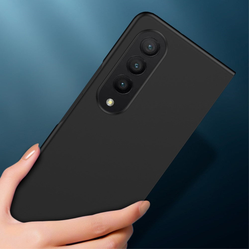 EIDERWOOD Samsung Galaxy Z Fold4 (5G) Hard Plast Deksel - Svart