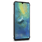 Huawei Mate 20 X IMAK Carbon Fiber Plastik Deksel Svart