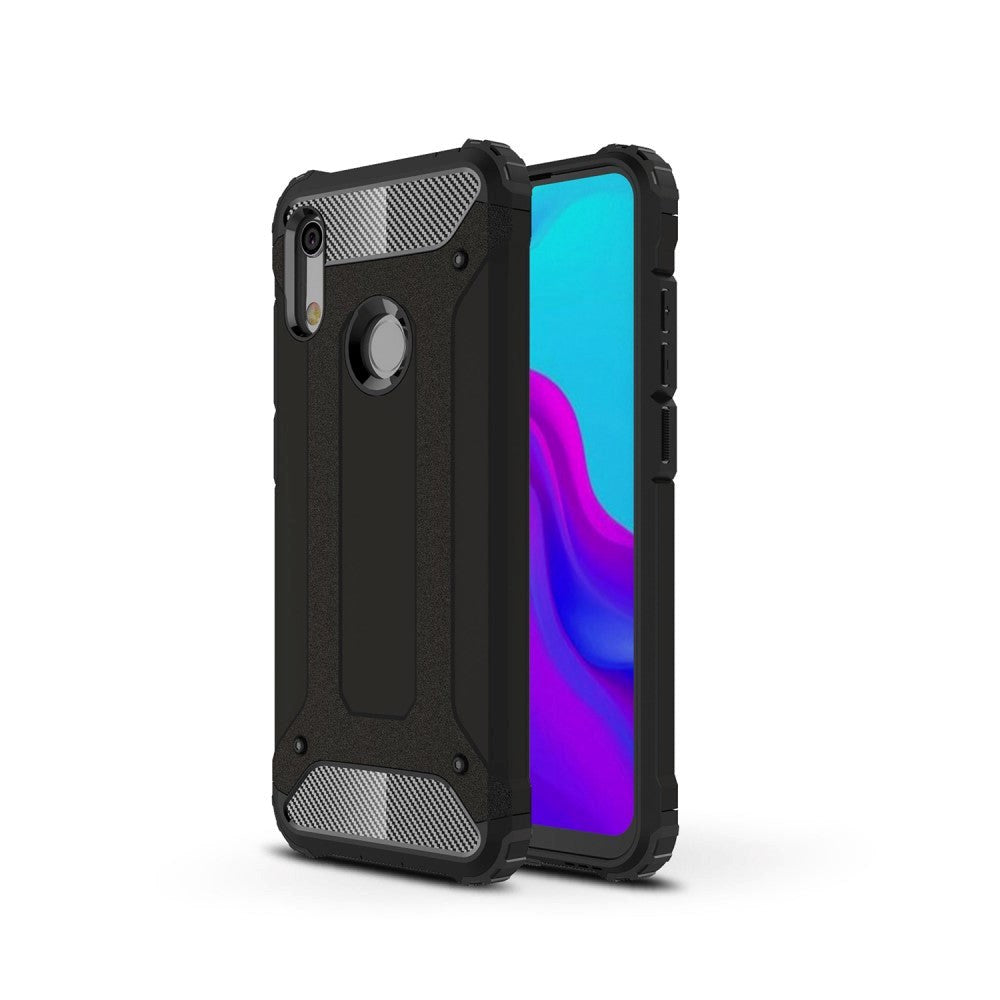 Huawei Y6 (2019) Armor Guard Hardt Plastdeksel - Svart