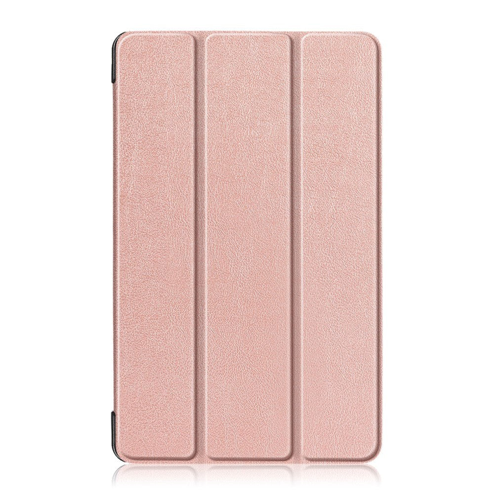 Huawei MediaPad M5 Lite 8 Tri-Fold Skinndeksel Rose Gull