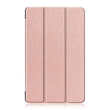 Huawei MediaPad M5 Lite 8 Tri-Fold Skinndeksel Rose Gull