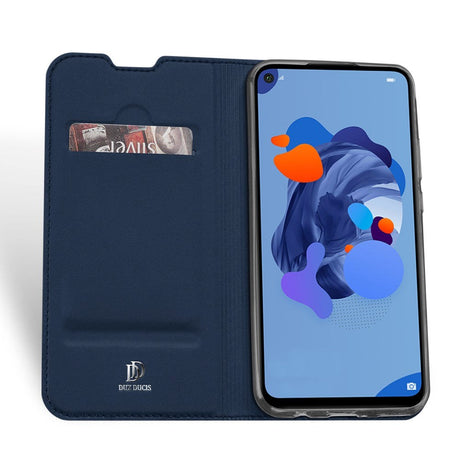 Huawei Mate 30 Lite DUX DUCIS Skin Pro Series Thin Wallet Blå