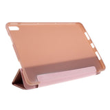 Huawei MatePad 10.8 Pro PU Skinndeksel m. Tri-Fold - Rose Gold