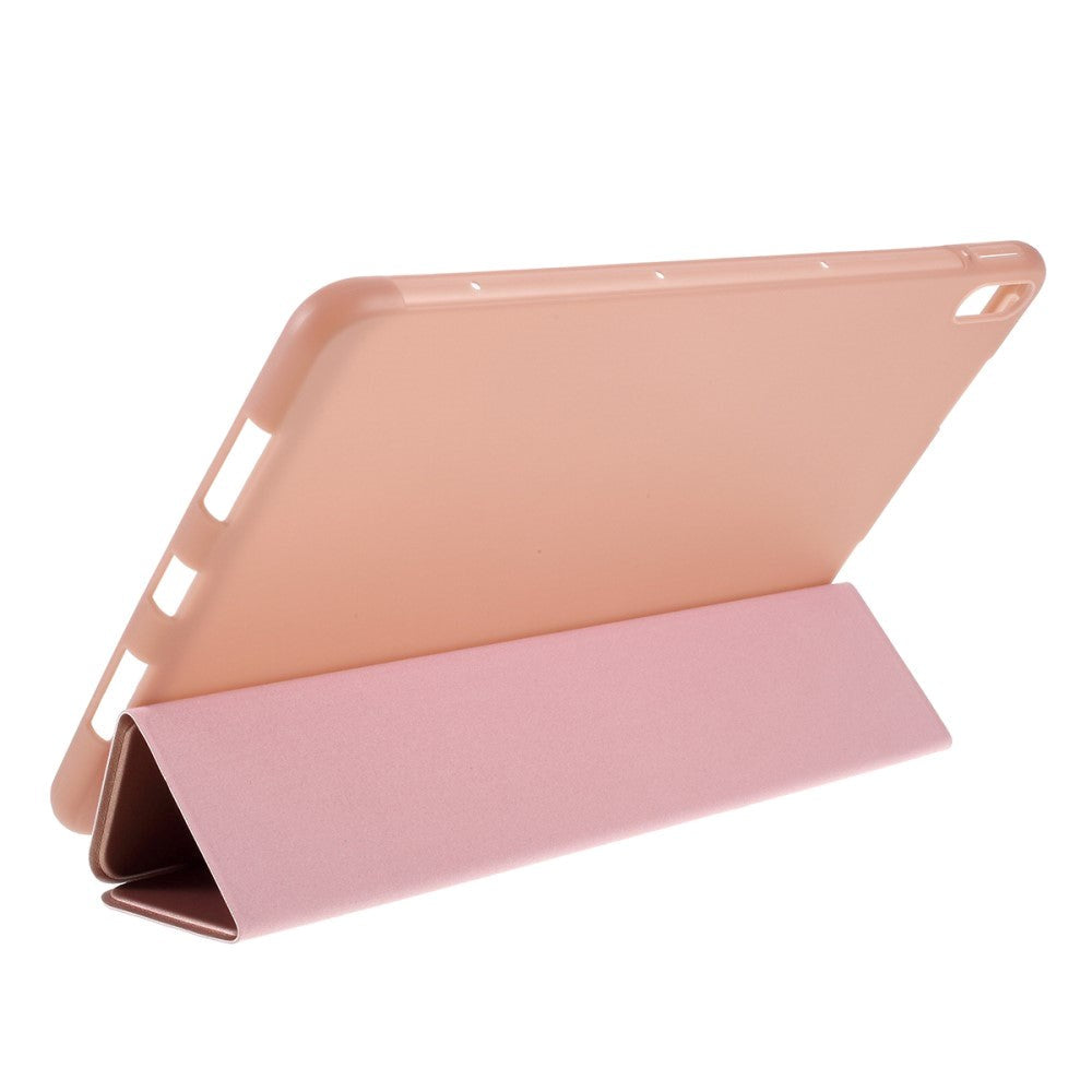 Huawei MatePad 10.8 Pro PU Skinndeksel m. Tri-Fold - Rose Gold