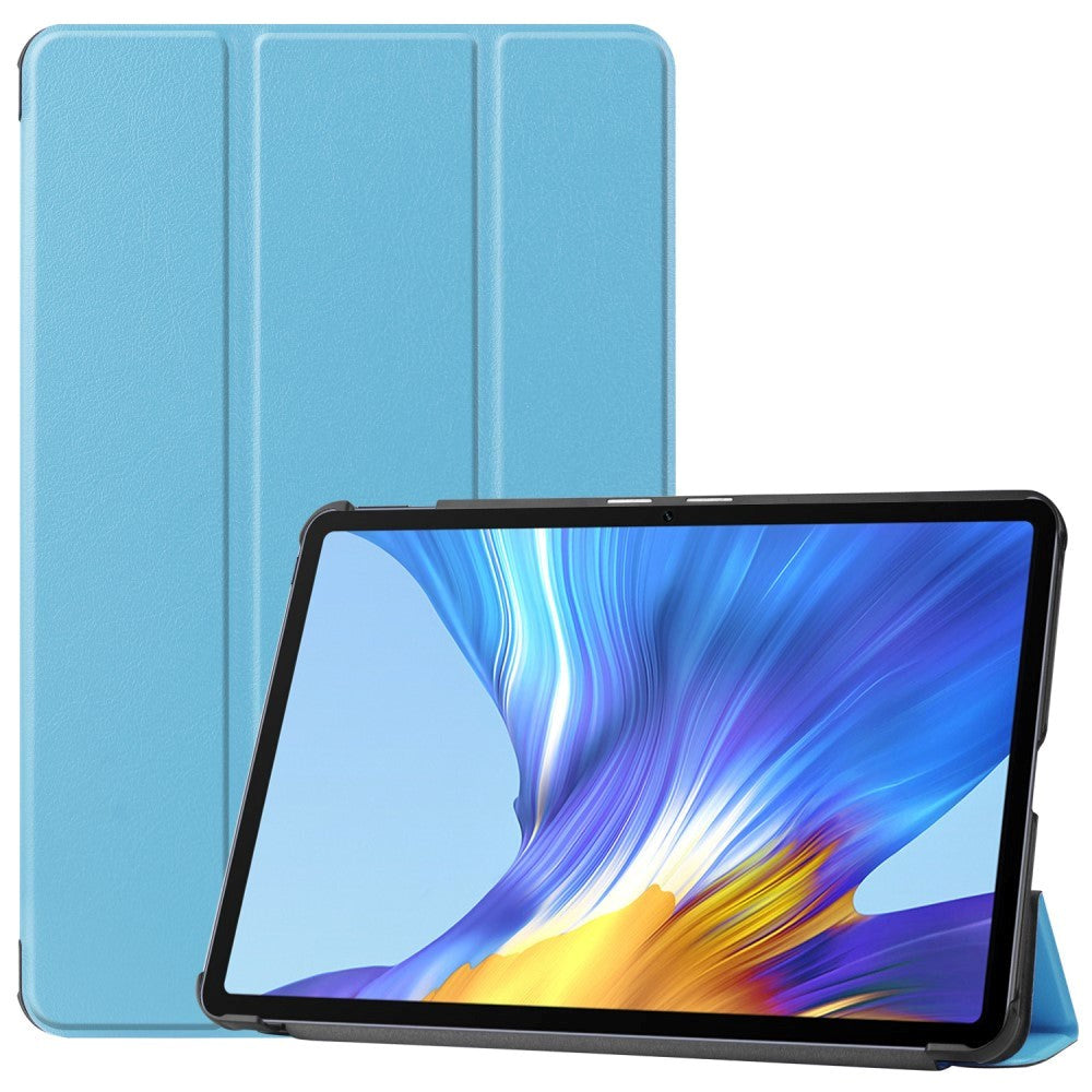 Huawei MatePad 10.4 Tri-Fold Skinndeksel - Lyseblå