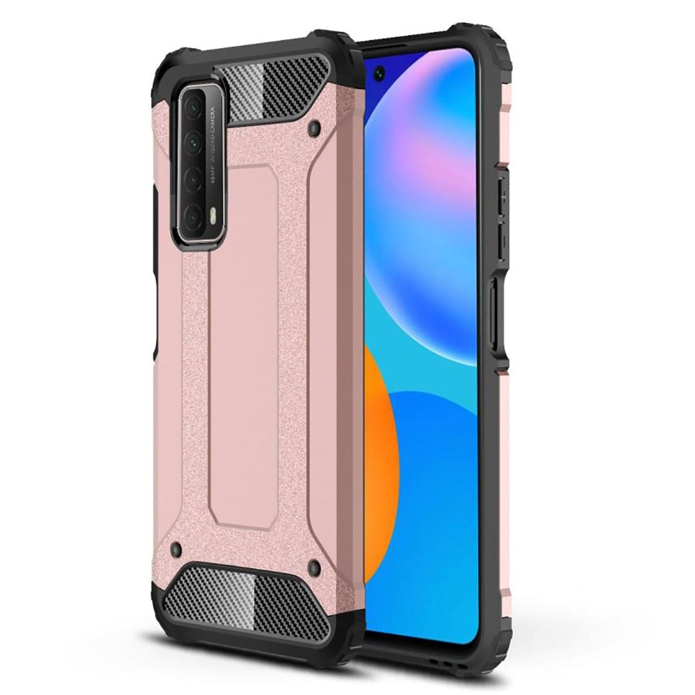 Huawei P Smart (2021) Armor Guard Håndværker Deksel - Rose Gold