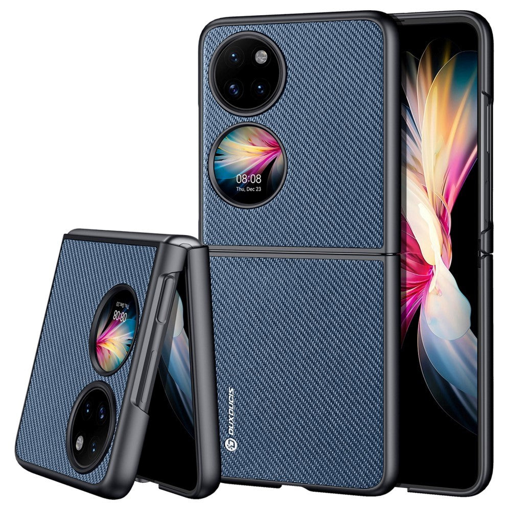 Huawei P50 Pocket Dux Ducis FINO Series Hybrid Bakdeksel - Blå