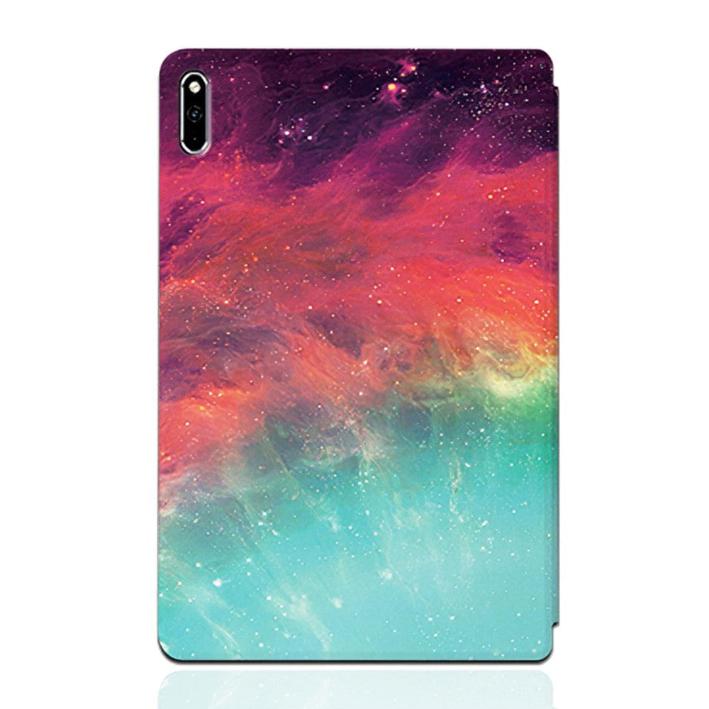 Huawei MatePad Pro 10.8 (2021/2019) Tri-Fold Flip Deksel med Stativfunksjon - Nebula