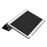 Huawei MediaPad M3 Lite 10 Deksel - Tri-Fold Skinn Etui Svart