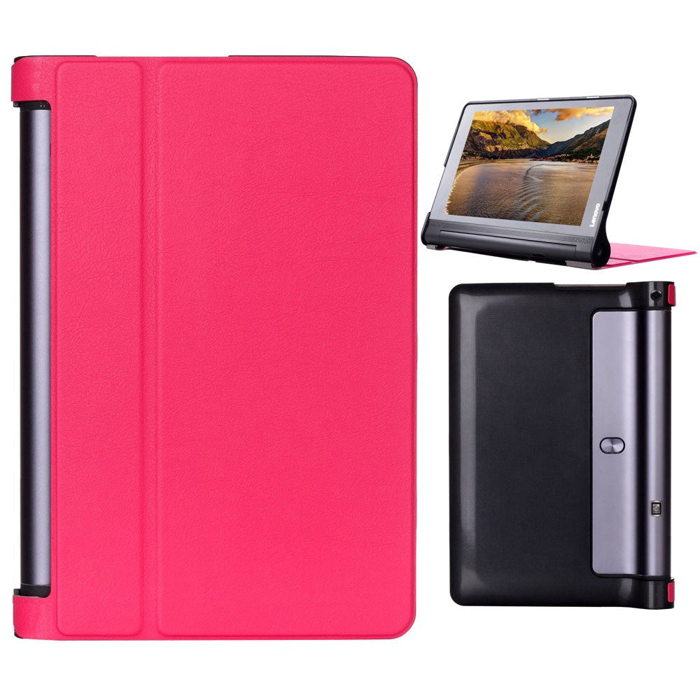 Lenovo Yoga Tab 3 Pro 10" Klassisk Skinn Etui Pink