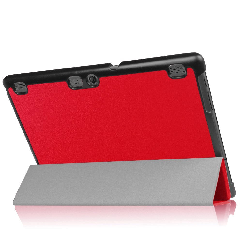 Lenovo Tab 10 (TB-X103F) Deksel - Tri-fold Skinndeksel - Rød