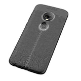 Motorola Moto G7 / G7 Plus Svart Fleksibel Plastdeksel