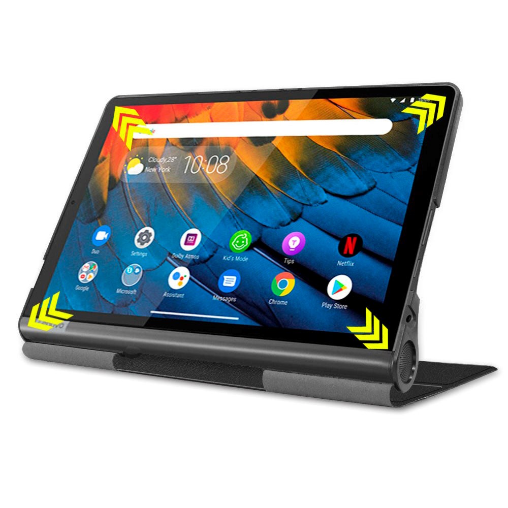 Lenovo Yoga Smart Tab 10.1" Skinndeksel med Stativfunksjon - Svart