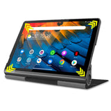 Lenovo Yoga Smart Tab 10.1" Skinndeksel med Stativfunksjon - Svart