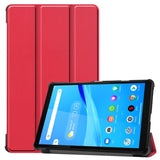 Lenovo Tab M8 (2nd Gen.) 8" Skinndeksel  m. Ståfunksjon - Rød