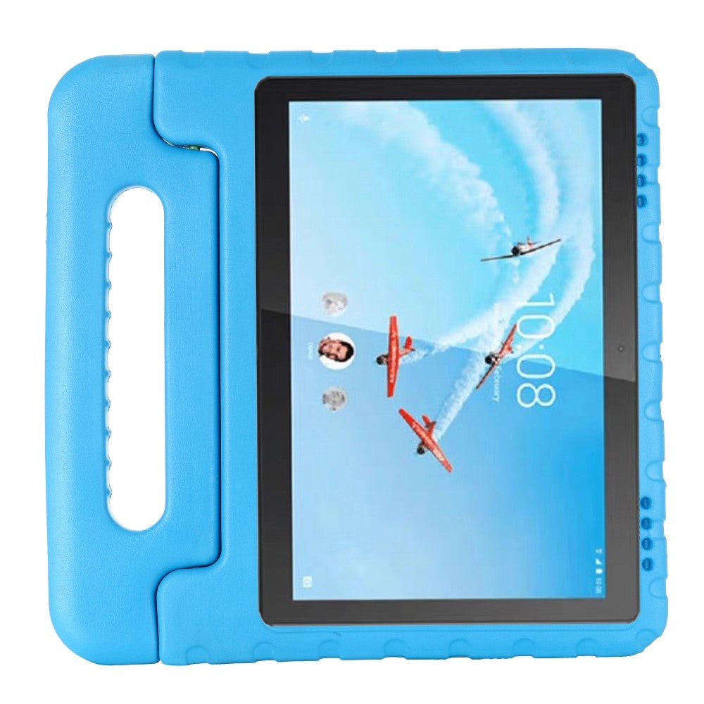 Lenovo Tab E10 Barn Deksel - Super Kids Total Protection Deksel - Blå