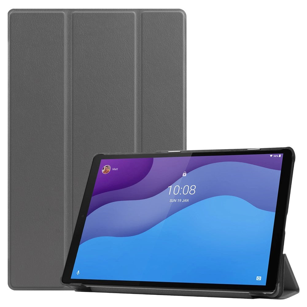 Lenovo Tab M10 HD (2. Gen.) 10.1" Tri-Fold Deksel - Grå