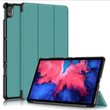 Lenovo Tab P11 / P11 (5G) / P11 Plus Tri-fold Flip Deksel med Sove-Funksjon - Grønn