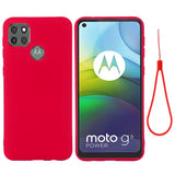 Motorola Moto G9 Power Silikon Deksel - Rød