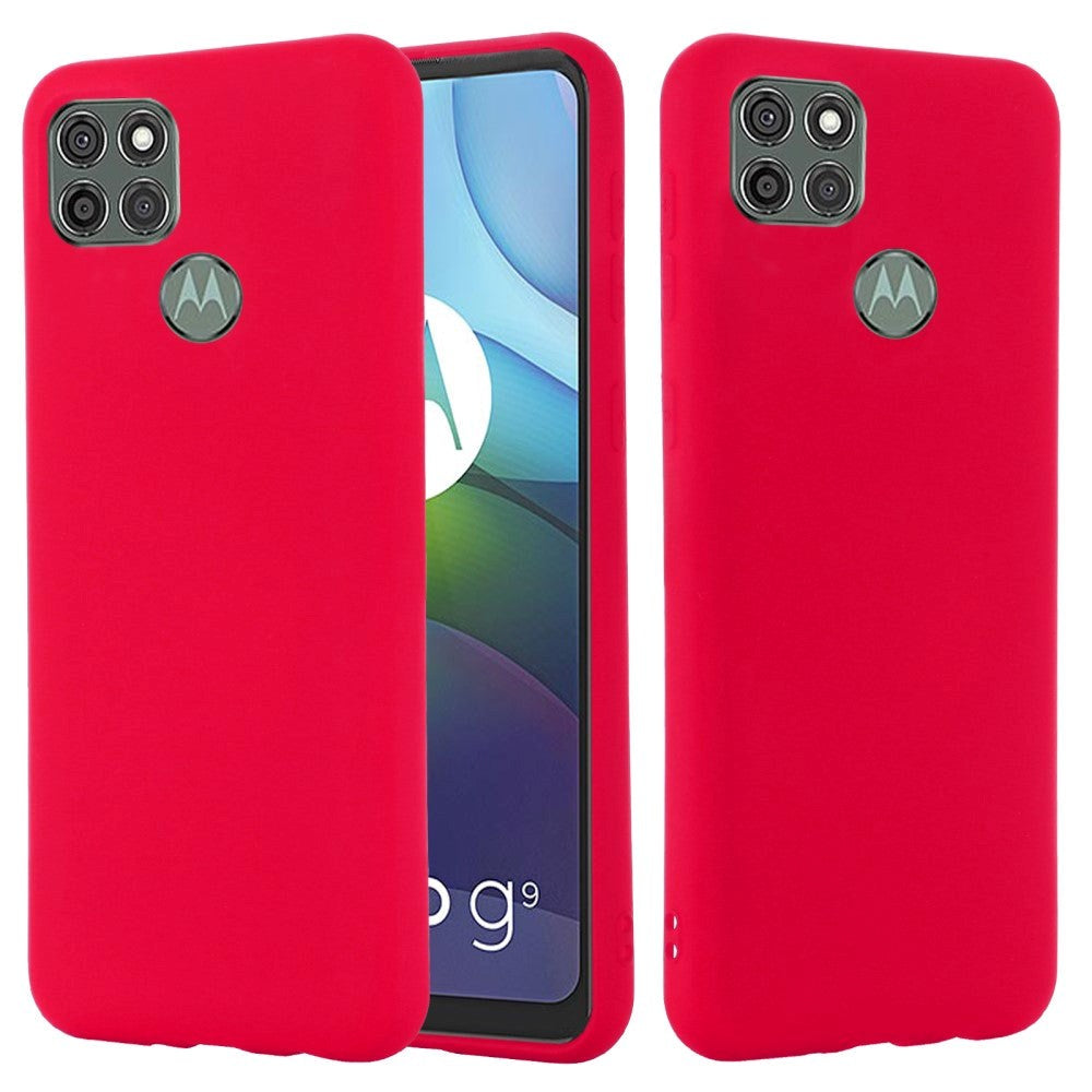 Motorola Moto G9 Power Silikon Deksel - Rød