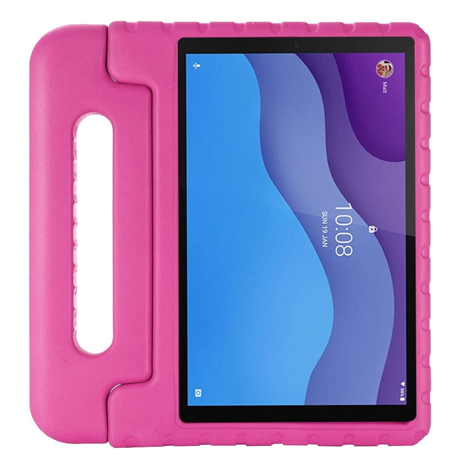 Lenovo Tab 4 10 / 4 10 Plus Barnedeksel m. Håndtak - Pink