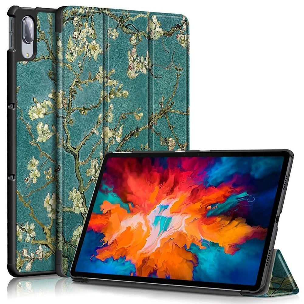 Lenovo Tab P11 Pro Flipdeksel I Kunstskinn - Blomstrene