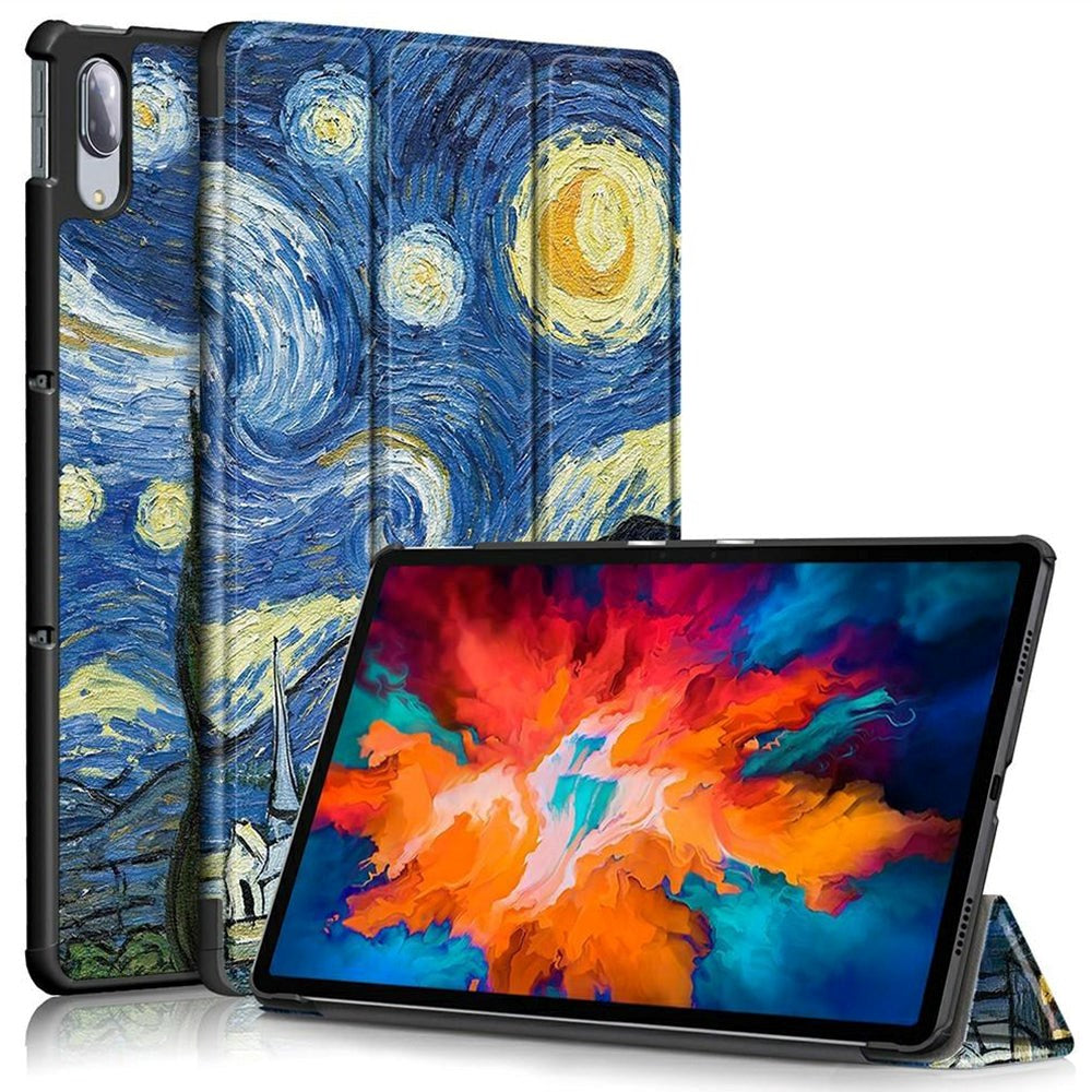 Lenovo Tab P11 Pro flip deksel i kunstlær - Starry Night