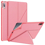 Lenovo P11 Pro Origami Flip Deksel - Kunstskinn - Rosa