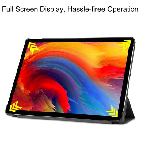 Lenovo Pad Plus Tri-fold Flip Deksel med Tri-Fold - Svart