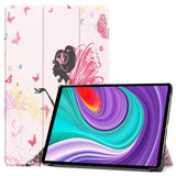 Lenovo Tab Pad Pro Kunstskinn Deksel - Blomsterjente