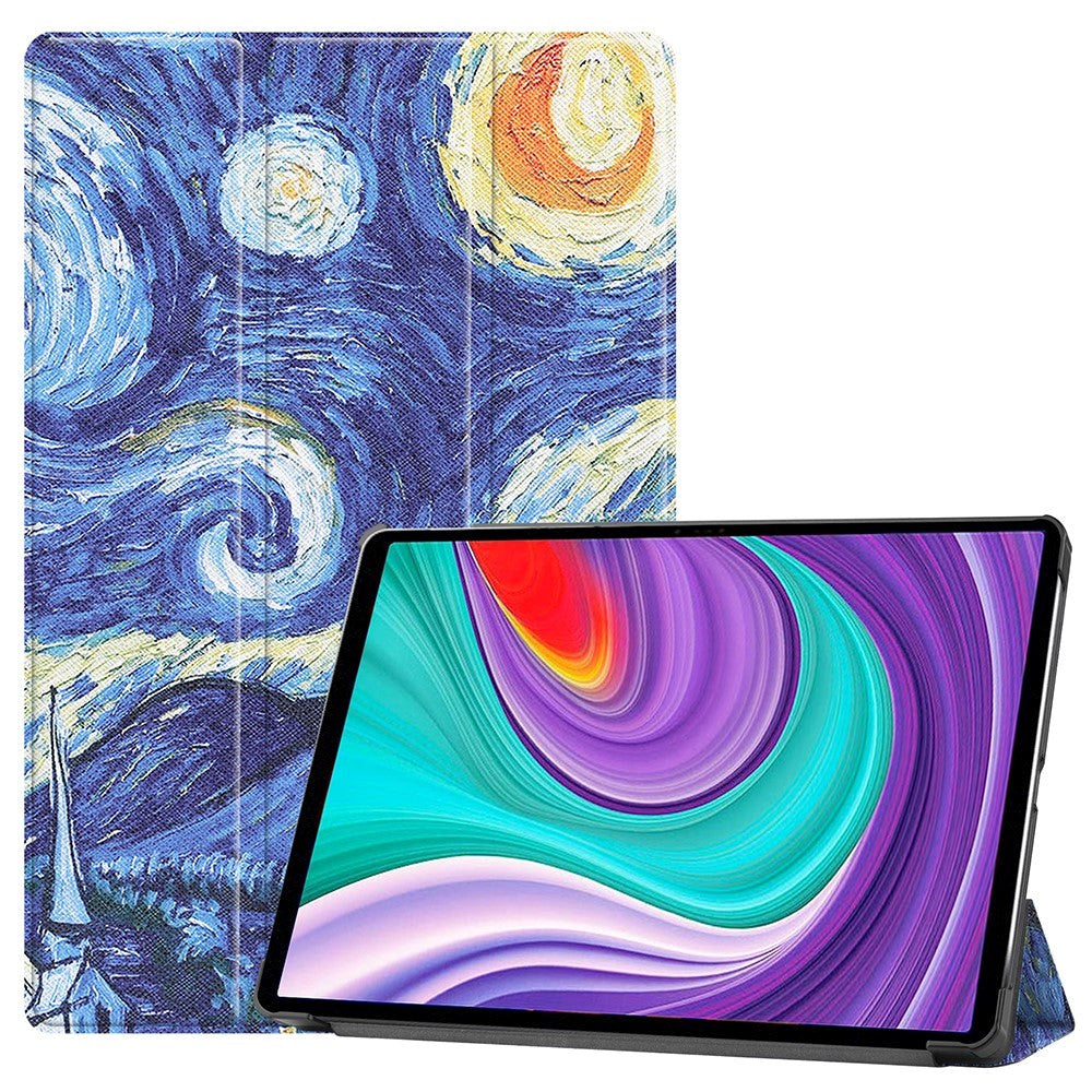 Lenovo Pad Pro Kunstskinn Deksel - Oljemaleri