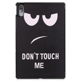 Lenovo Pad Pro Kunstskinn Deksel - Don't Touch Me